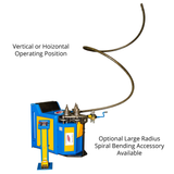 Ercolina CE50H3 Angle Roll Bending Machine Vertical with Spiral Attachment