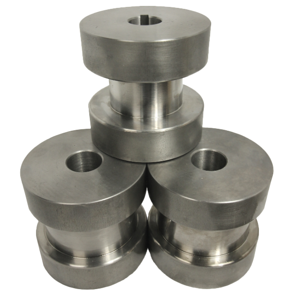 Square Tubing Roller Dies 2 in. Wide Flat Profile Roll Set Pro