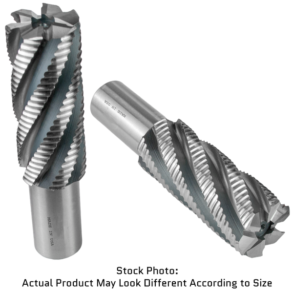 Hanita 1 Diam. 5 Flute Spiral Roughing End Mill Carbide 1 Weldon 2 Loc 212734 Hanita 1 Diam. 5 Flute Spiral Roughing End Mill Carbide 1 Weldon 2 Loc 212734